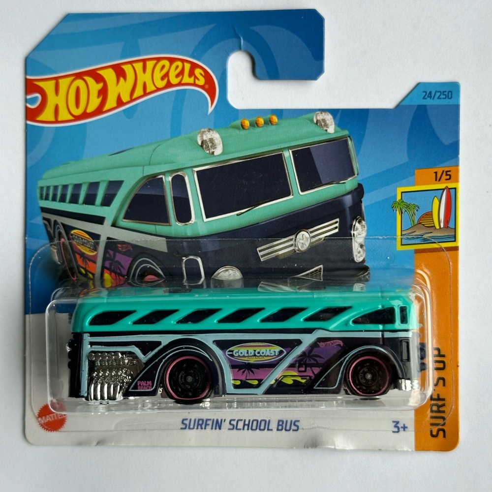 2000,2020 Mattel Hot Wheels School Bus 24/250